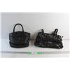(2) Faux Leather Ladies Purses