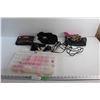 Crafting Beads, Conair Hair Trimmer - Tested, Fabric Markers, Charging Cables and Misc.