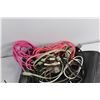 Image 8 : Crafting Beads, Conair Hair Trimmer - Tested, Fabric Markers, Charging Cables and Misc.