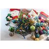 Image 6 : (4) Christmas Socks, Christmas Tree Lights and Ornaments
