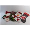 Image 8 : (4) Christmas Socks, Christmas Tree Lights and Ornaments