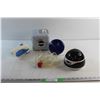 iHome AC Adaptor, Fabric Shaver, Blue Light Bulb and Projection Alarm Clock - As Is