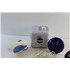 Image 3 : iHome AC Adaptor, Fabric Shaver, Blue Light Bulb and Projection Alarm Clock - As Is