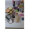 Image 4 : Yurbuds with Tote, LED Butterfly Lights, KJV Mini Bible, Shell Necklace, 8 pack AA Batteries (NIB), 