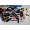 Image 2 : Strong Arm Power Drill - As is, (5) GE Tubes Silicon, Maximum Clipboard, Assorted tools, Pencil Case