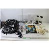 Image 1 : Foxy Jeans Handbag, (4) Sets Bluetooth Dancing Waters Speakers - No Adaptors, LED Strip Lighting, Ho