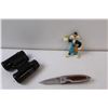 Image 6 : Costume Jewellery, Knife, Binoculars, Figurine, Tote Bag