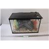 Image 1 : Lighted Aquarium With Filter, Decorations