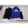Image 1 : Adidas Child's Warmup Jacket & Pants - Size 4T