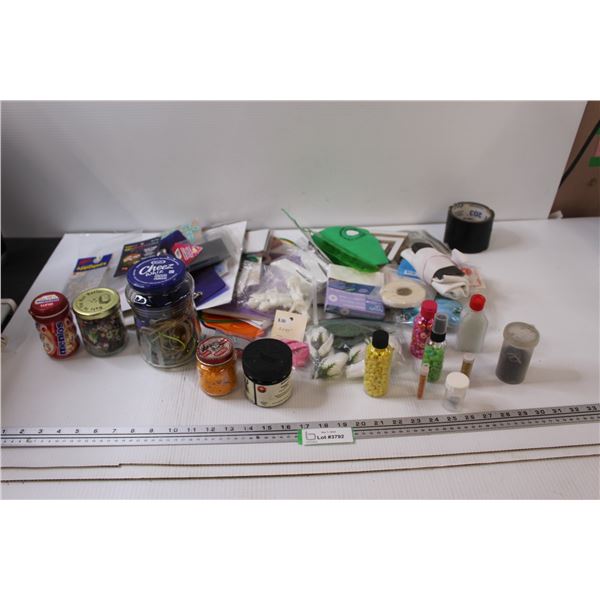 Assortment of Crafting Supplies