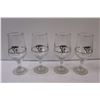 Image 2 : (4) Collector Calgary Olympics Stemware