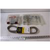 Image 1 : (2) V-Belts; (2) Parts Organizers; Screws; Bolts; Washers; Marretts; etc.