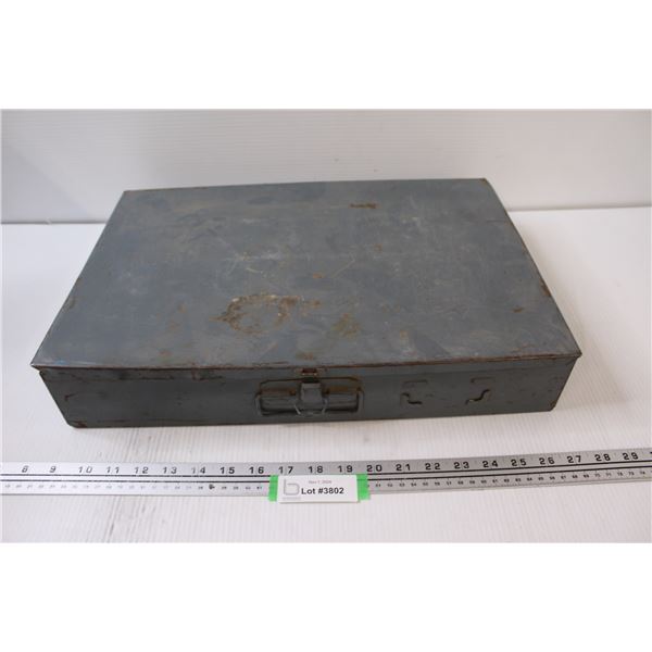 Metal Parts Bin/Organizer; Screws, Chains, Hole Saw, Hardware, etc.