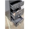 Image 4 : * Cole Steel Brand Metal Office Filing Cabinet - Locking, Combination Unknown - 43" x 17" x 15"