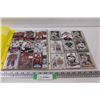 Image 1 : Nicklas Backstrom and Niklas Backstrom - Two Folders of Hockey Trading Cards