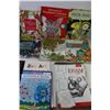 Image 2 : (18) Assorted Coloring Books (Beatles, Woodland Creatures, Mirror Transformations)