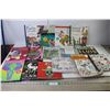 Image 1 : (16) Assorted Coloring Books (Inspiring Places, Zen Patterns, Enchanted Forest, Elvis)