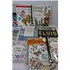 Image 2 : (16) Assorted Coloring Books (Inspiring Places, Zen Patterns, Enchanted Forest, Elvis)