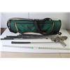 Image 1 : *Mixed Set (9) Golf Clubs With Golf Bag (Spalding, Powerbilt, MacGregor, Precision Made, Ultimate, N