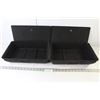 Image 1 : (2) Storage Kits With Lids (Velvet Touch) 15" x 9" x 4"