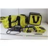Image 1 : Ryobi Jigsaw/Flashlight Set Battery Charger (Powers On) With Totes