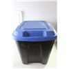 Image 2 : *(2) Storage Bins (Tuff 23" x 18" x 15" & Rubbermaid Clear 22" x 16" x 5.5")
