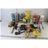 Image 1 : Bug & Lawn Chemicals, Leak Stop, Spray Paint, Rust Inhibitor, Garage Door Lubricant, Strobe Light (W