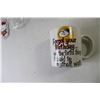 Image 4 : Assorted Vases, "Lisp" Coffee Mug, Hello Kitty Foam Cutouts, Misc.