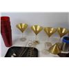 Image 4 : (2) Outdoor Chef's Utility Belt, (8) Liquor Cups, Plate, Tray