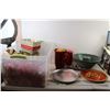 Image 1 : Assorted Christmas Decorations with Tote