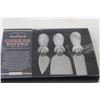 Image 2 : Marble Cutting Board, Marble Cheese Knives set of 3