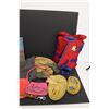 Image 2 : baby Life Jacket, Moccasins, Rubber Flask, Purse, Fabric