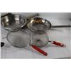 Image 2 : Pot, (3) Pans, (2) Strainers