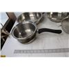 Image 6 : Pot, (3) Pans, (2) Strainers
