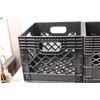 Image 2 : (3) Crates, Pail