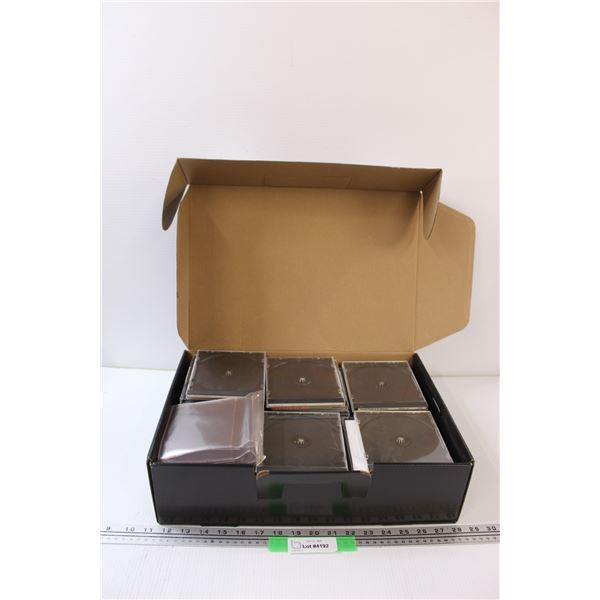 Box of Empty CD Cases