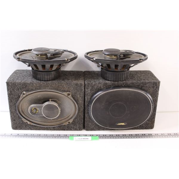 (4) Vehicle Tweeter Speakers - as is