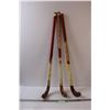 Image 1 : (3) Greys of Cambridge - Field Hockey Sticks - Some Wear - 36" Long