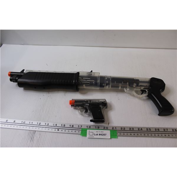 (2) BB Airsoft Guns - Colt & Franchi