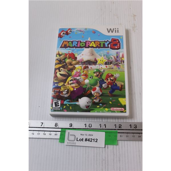 Nintendo Wii Video Game: Mario Party 8