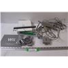 Image 1 : Nintendo Wii System w/ Sensor Bar, Wii Fit Board Feet, Cords - Powers On, as is