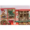 Image 5 : Vintage Christmas Decorations & Lights: Tree Topper, Angels Light, Banners, Cards, Misc.