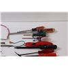 Image 4 : Assorted Screwdrivers, Wires, Pliers, Plastic Push Pin Remover Tool, Misc.