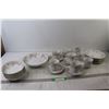 Image 1 : (7) China Plates, (5) Cups, (4) Saucers, Cream and Sugar, (8) Bowls