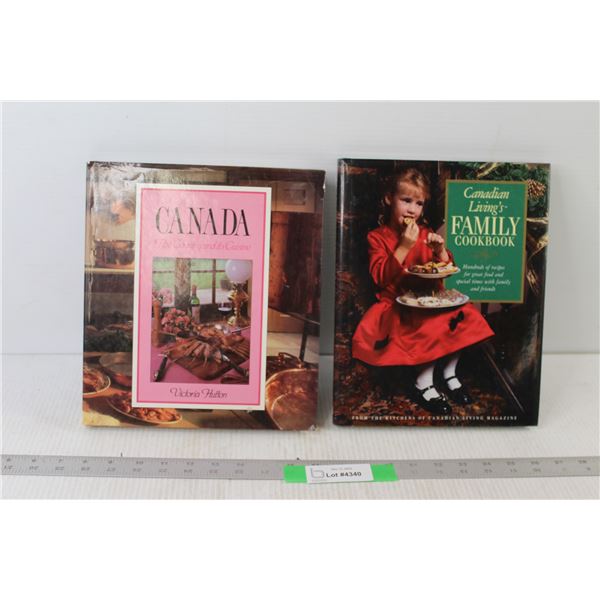 (2) Canadian Cookbooks
