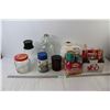 Image 1 : Assorted Jugs, Jars, Cans, and Bottles