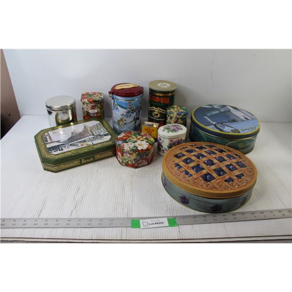 Assorted Tins