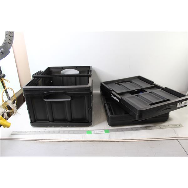 (3) Clevermade Foldable Baskets