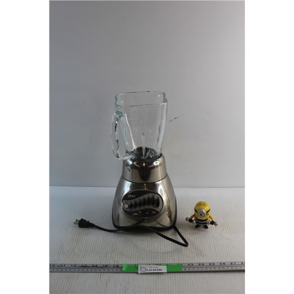 Oster 16 Speed Blender - Tested, Missing Lid and a Minion Display Toy