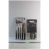 Image 1 : (5) & (7) pc Knife Sets with Cutting Boards